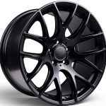 18x8.5 0.01-SF 5x100 et35 CB73.1 Matt Black