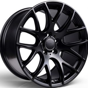 18x8.5 3SDM 0.01 5x100 et35 CB73.1 Matt Black