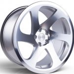 18x8.5 3SDM 0.06/204 5x100 et35 CB73.1 Silver Cut