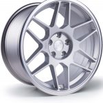 18x8.5 0.09-SF 5x100 et35 CB73.1 Matt Silver Mirror Lip