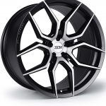 20x11 0.500SF 5x120 et35 CB72.6 Matt Black Brushed Face