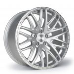 18x8 3SDM 0.75 5x114.3 et35 CB73.1 Satin Silver / Machined Lip